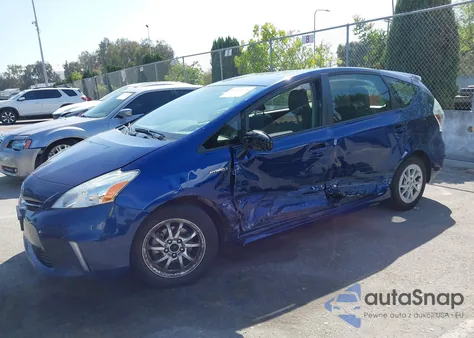 2013 Toyota Prius V Three z USA, uszkodzony, nr VIN JTDZN3EU5D3196544
